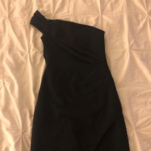 Black Halo Midi Cocktail Dress - Picture 2 of 2